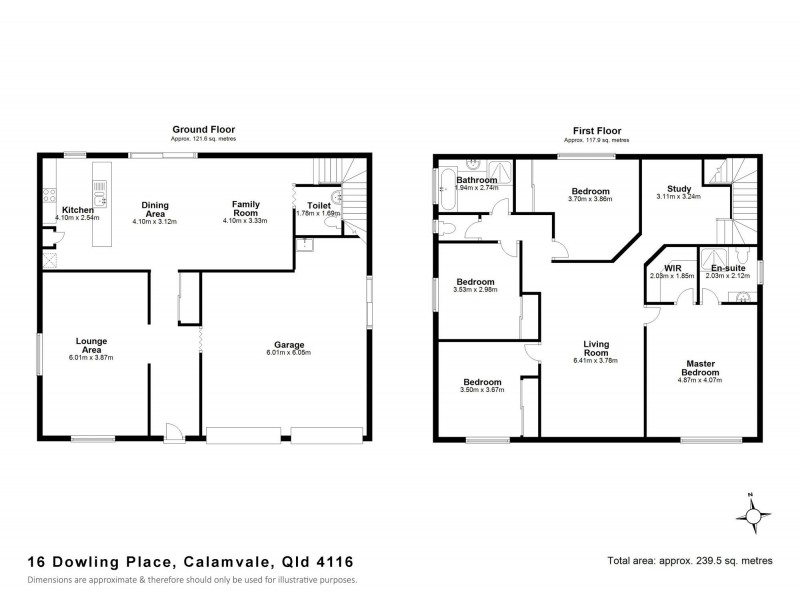 16 Dowling Place, Calamvale QLD 4116 Floorplan