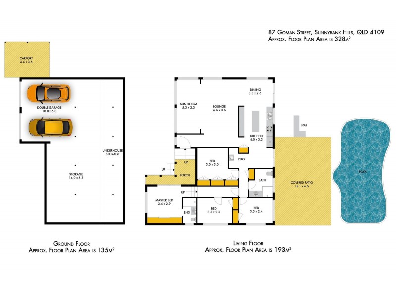 87 Goman Street, Sunnybank Hills QLD 4109 Floorplan