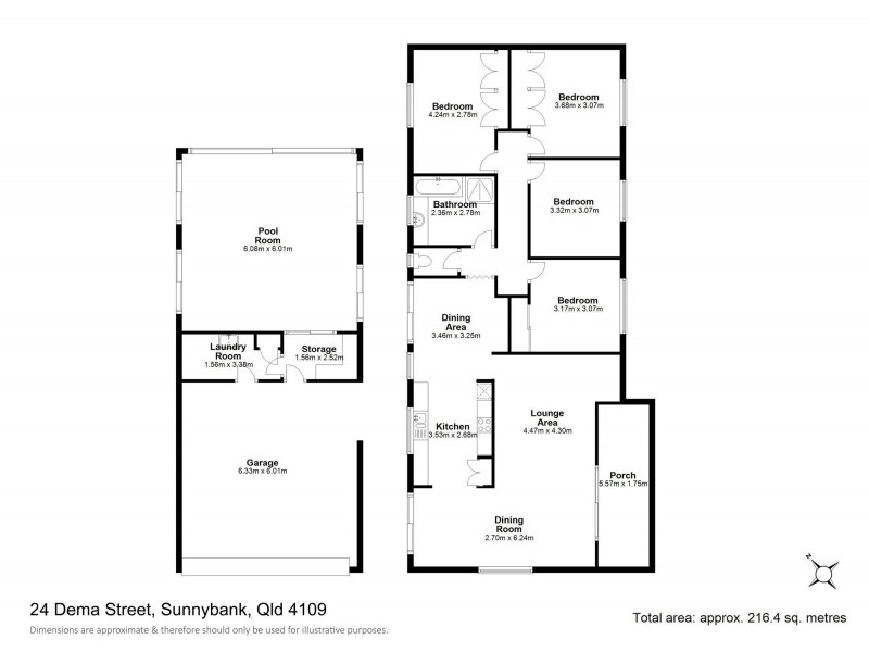 24 Dema Street, Sunnybank QLD 4109 Floorplan
