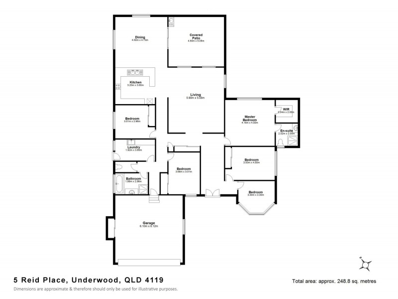 5 Reid Place, Underwood QLD 4119 Floorplan