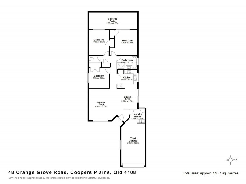 48 Orange Grove Road, Coopers Plains QLD 4108 Floorplan