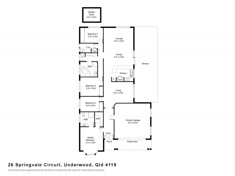26 Springvale Circuit, Underwood QLD 4119 Floorplan