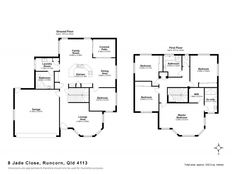 8 Jade Close, Runcorn QLD 4113 Floorplan