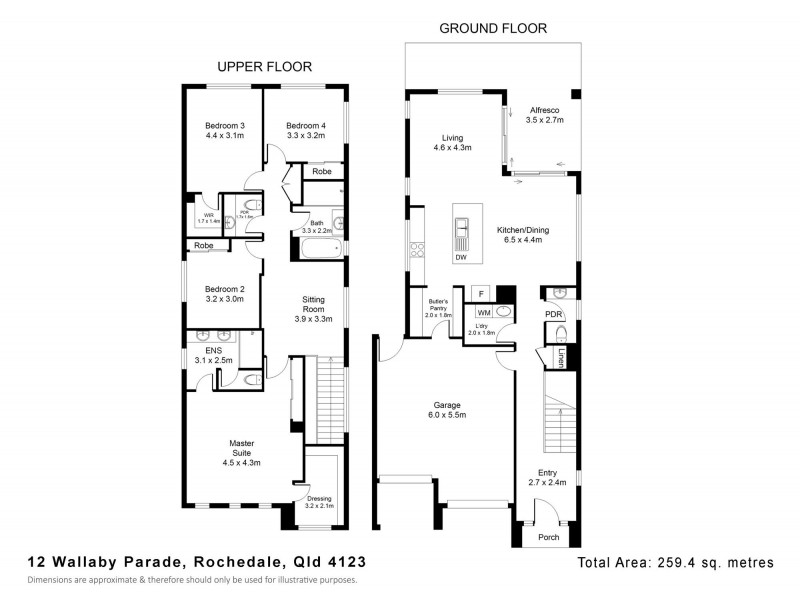 12 Wallaby Parade, Rochedale QLD 4123 Floorplan