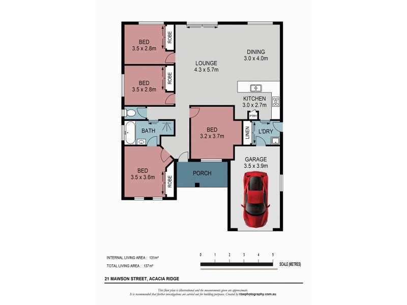 21 Mawson Street, Acacia Ridge QLD 4110 Floorplan