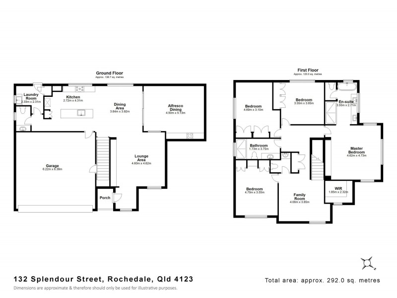 132 Splendour Street, Rochedale QLD 4123 Floorplan
