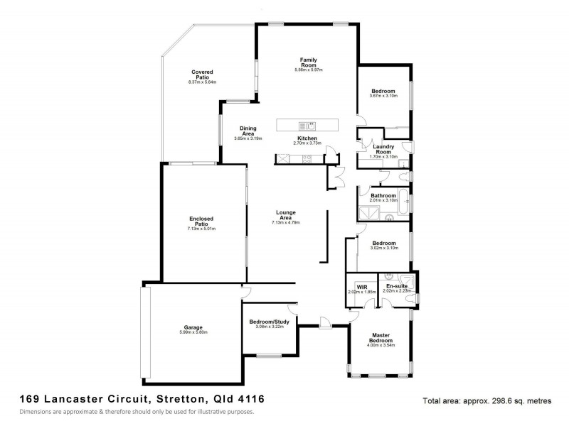 169 Lancaster Circuit, Stretton QLD 4116 Floorplan
