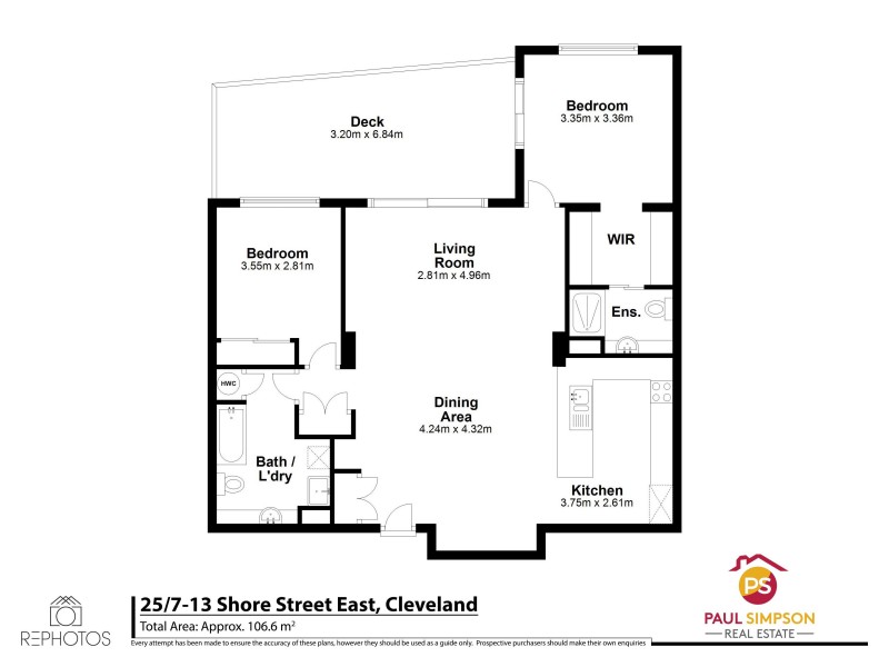 25/7-13 Shore Street East, Cleveland QLD 4163 Floorplan