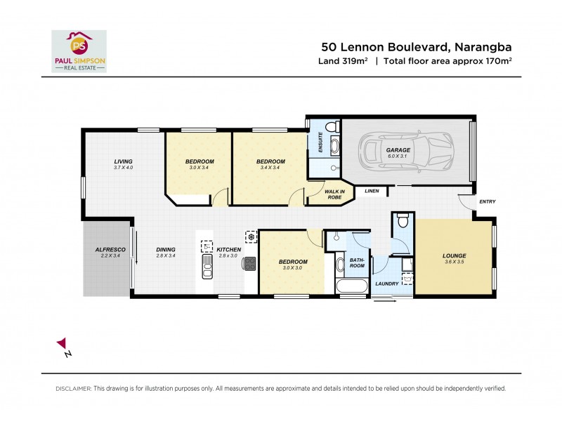 50 Lennon Boulevard, Narangba QLD 4504 Floorplan