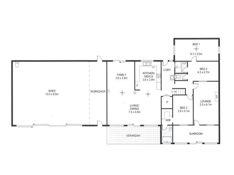Paris Creek SA 5201 Floorplan