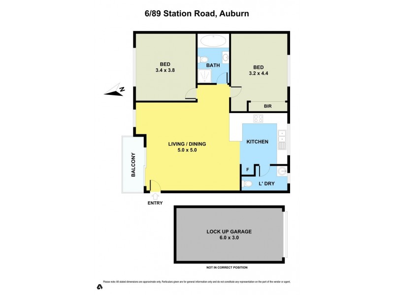 6/89 Station Road, Auburn NSW 2144 Floorplan