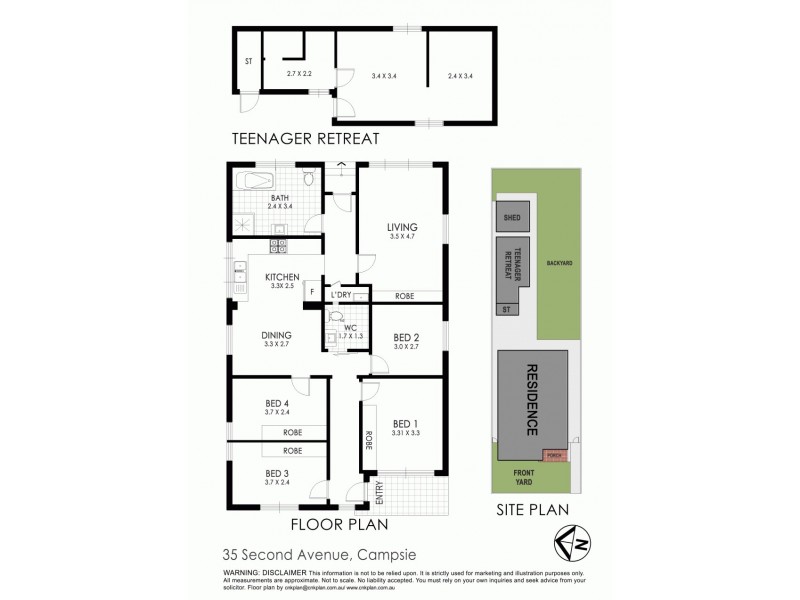 35 Second Avenue, Campsie NSW 2194 Floorplan