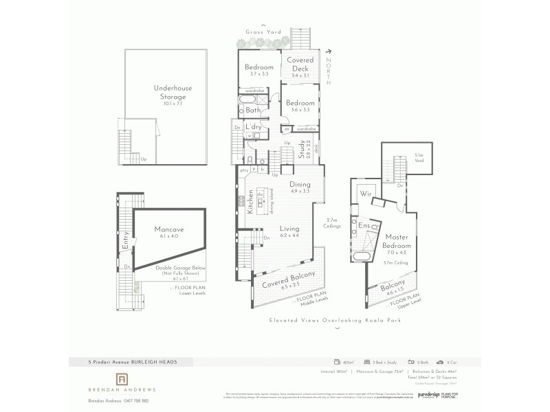 5 Pindari Avenue, Burleigh Heads QLD 4220 Floorplan