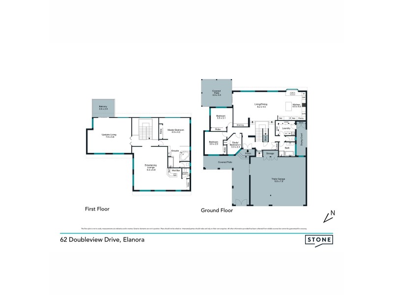 62 Doubleview Drive, Elanora QLD 4221 Floorplan