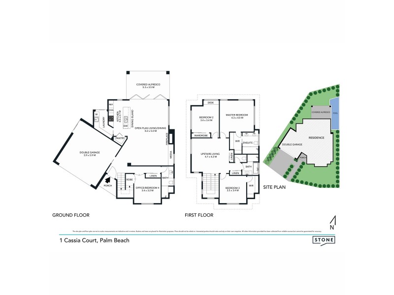 1 Cassia Court, Palm Beach QLD 4221 Floorplan