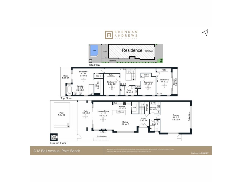 2/18 Bali Avenue, Palm Beach QLD 4221 Floorplan