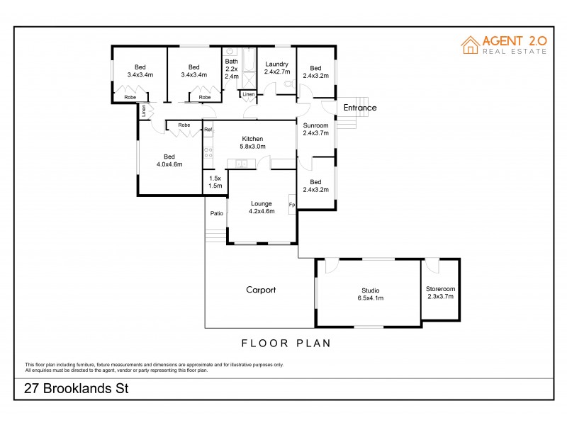 27 Brooklands Street, Crookwell NSW 2583 Floorplan