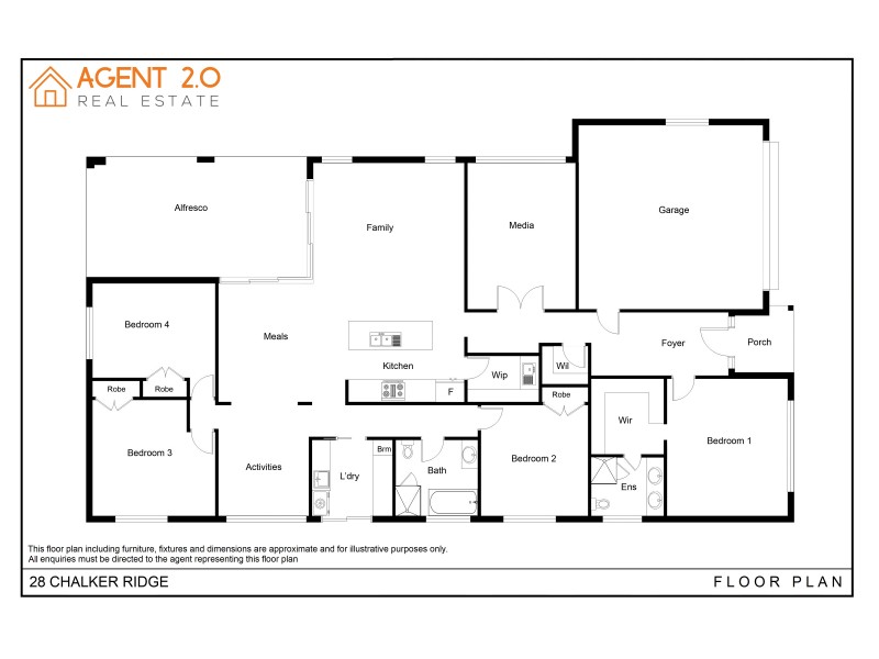 28 Chalker Ridge, Goulburn NSW 2580 Floorplan
