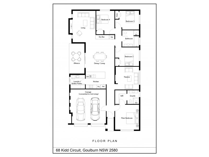 68 Kidd Circuit, Goulburn NSW 2580 Floorplan
