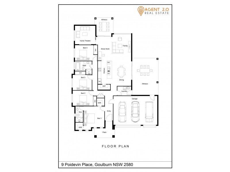 9 Poidevin Place, Goulburn NSW 2580 Floorplan