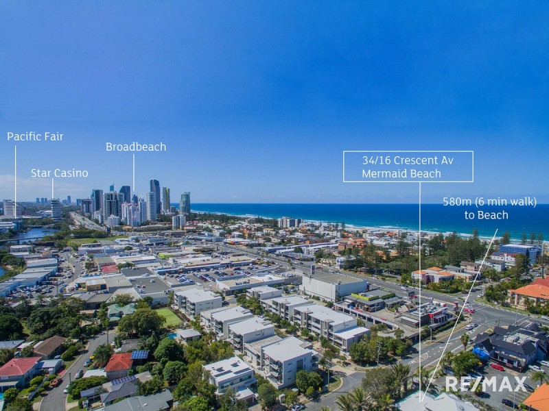34/16 Crescent Avenue, Mermaid Beach QLD 4218