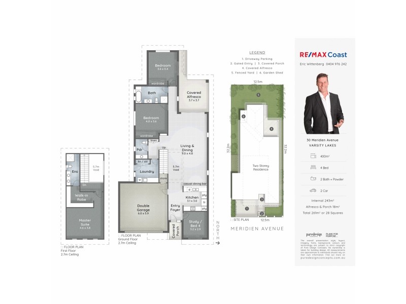 30 Meridien Avenue, Varsity Lakes QLD 4227 Floorplan