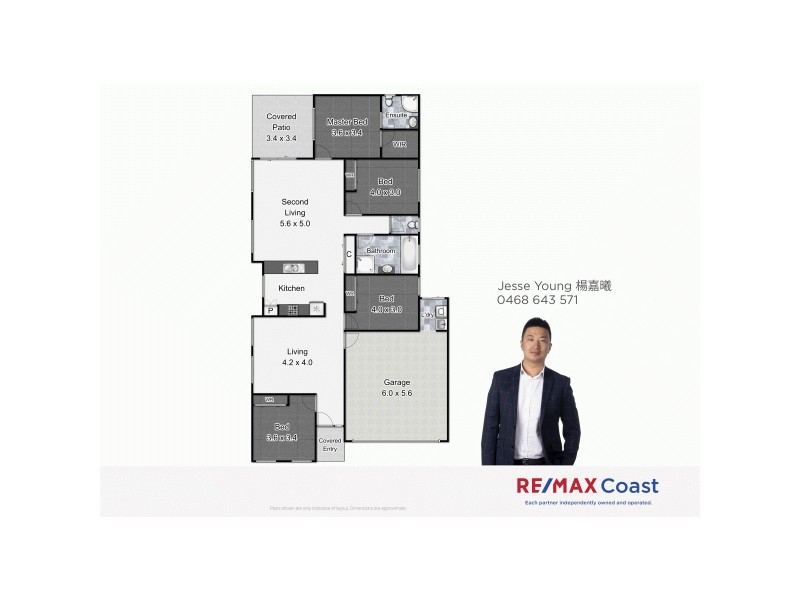 101 O’Reilly Drive, Coomera QLD 4209 Floorplan