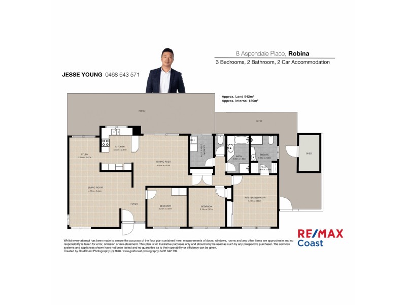 8 Aspendale Place, Robina QLD 4226 Floorplan