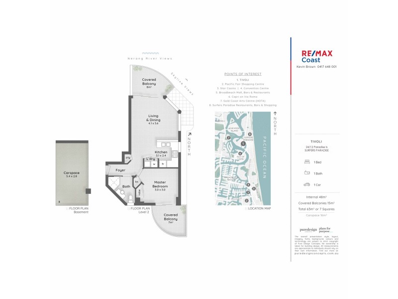 24/12 Paradise Island, Surfers Paradise QLD 4217 Floorplan