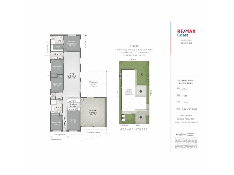 13 Gerard Street, Pacific Pines QLD 4211 Floorplan