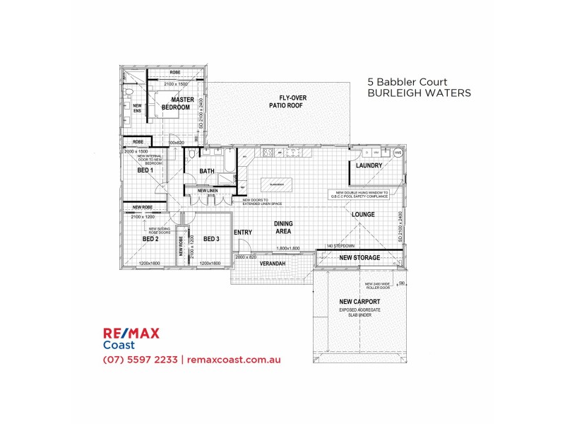 5 Babbler Court, Burleigh Waters QLD 4220 Floorplan