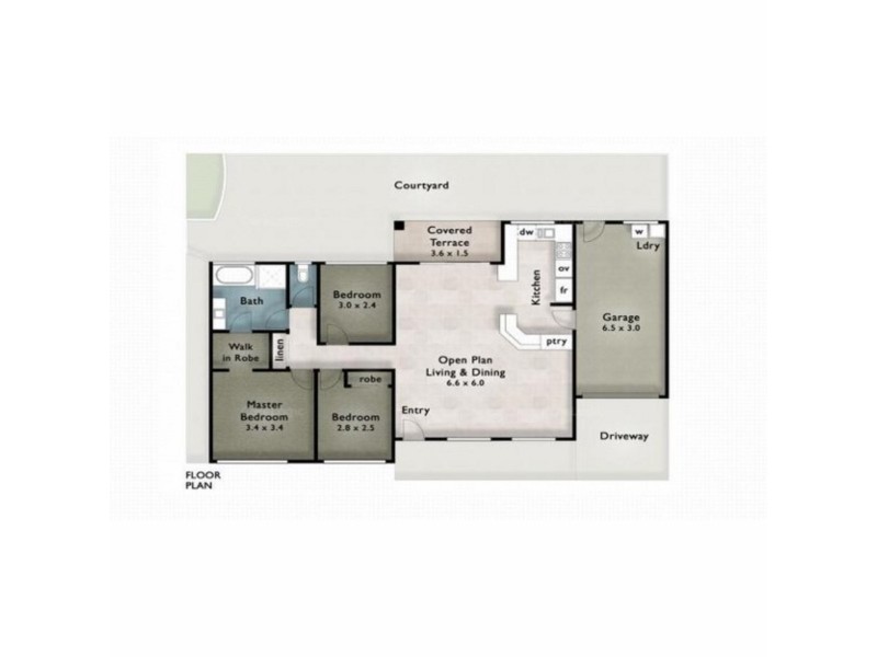 74/97 Edmund Rice Drive, Southport QLD 4215 Floorplan