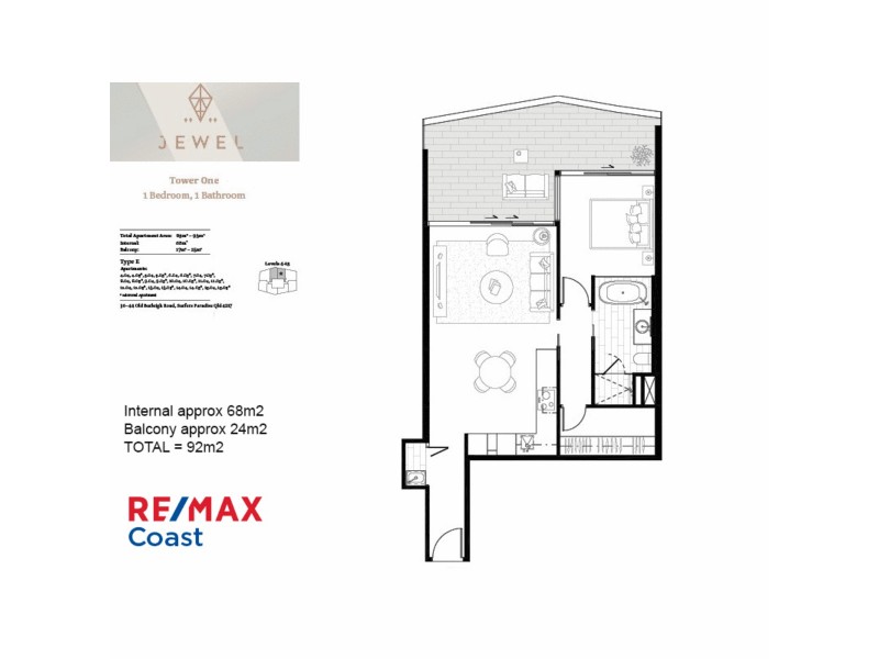 11104/36-44 Old Burleigh Road, Surfers Paradise QLD 4217 Floorplan