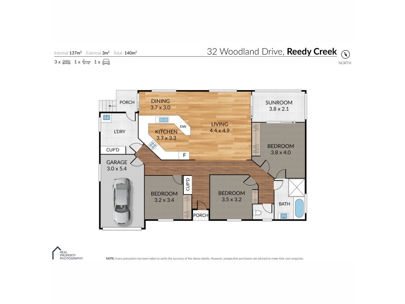 32 Woodland Drive, Reedy Creek QLD 4227 Floorplan