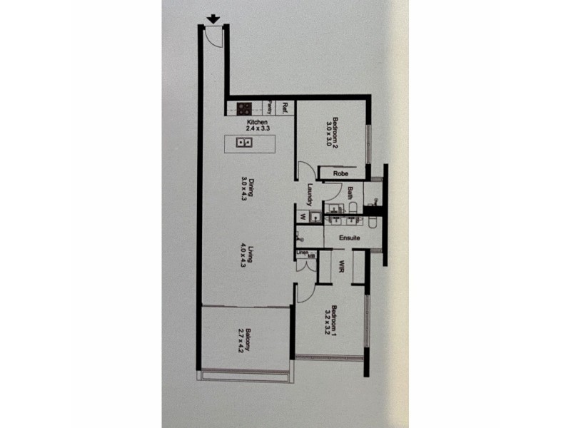 24/137 Eugaree Street, Southport QLD 4215 Floorplan