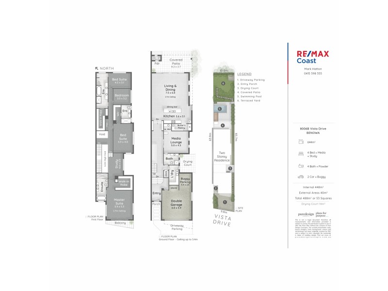 8006b Vista Drive, Benowa QLD 4217 Floorplan