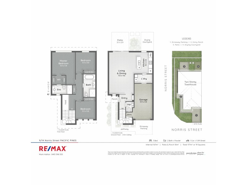 9/14 Norris Street, Pacific Pines QLD 4211 Floorplan