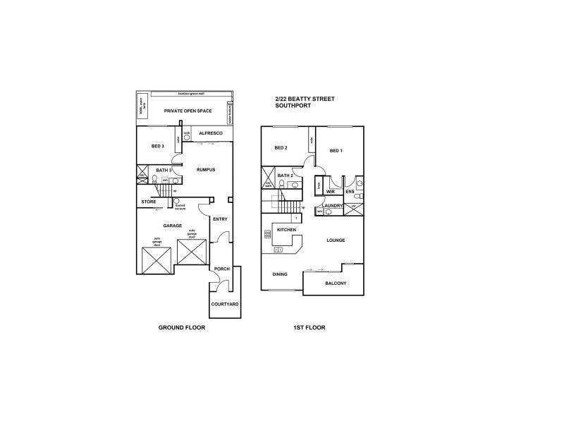 2/22 Beatty Street, Southport QLD 4215 Floorplan