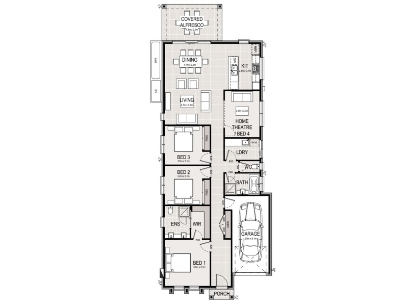 Colebee NSW 2761 Floorplan