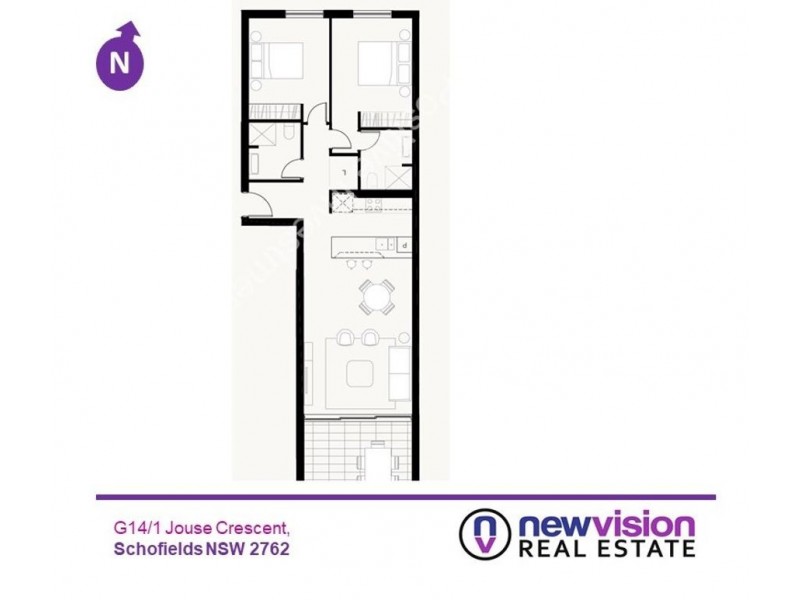 114/1 Josue Crescent, Schofields NSW 2762 Floorplan