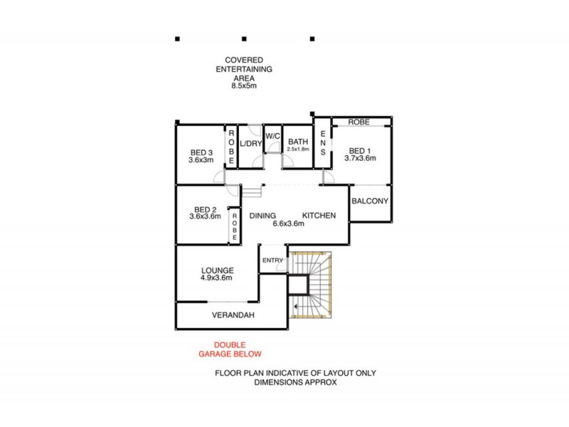 43 SARATOGA STREET, Beenleigh QLD 4207 Floorplan