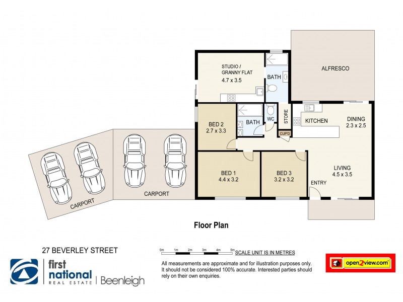 27 Beverley Street, Beenleigh QLD 4207 Floorplan