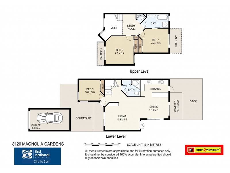 8120 Magnolia Gardens Court, Hope Island QLD 4212 Floorplan