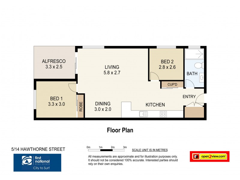 5/14 Hawthorne Street, Beenleigh QLD 4207 Floorplan