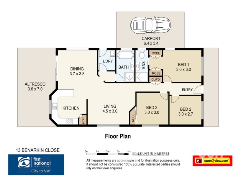 13 Benarkin Close, Waterford QLD 4133 Floorplan