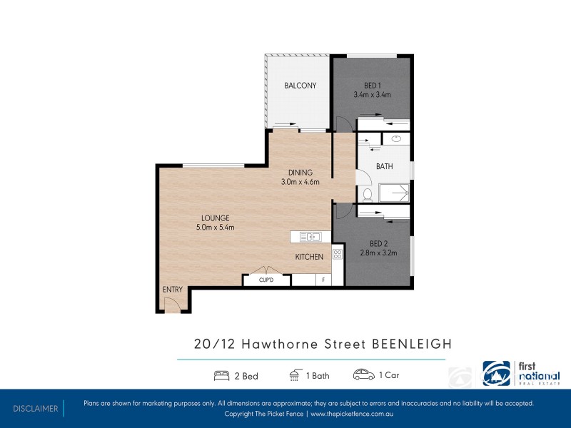 20/12 Hawthorne Street, Beenleigh QLD 4207 Floorplan