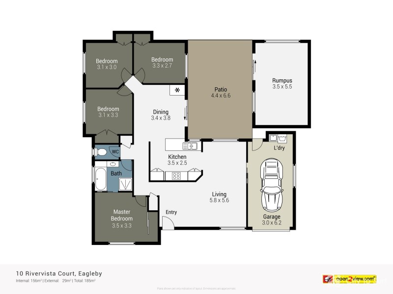 10 Rivervista Court., Eagleby QLD 4207 Floorplan