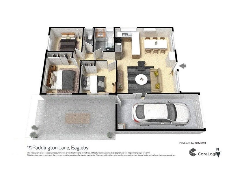 15 Paddington Lane, Eagleby QLD 4207 Floorplan