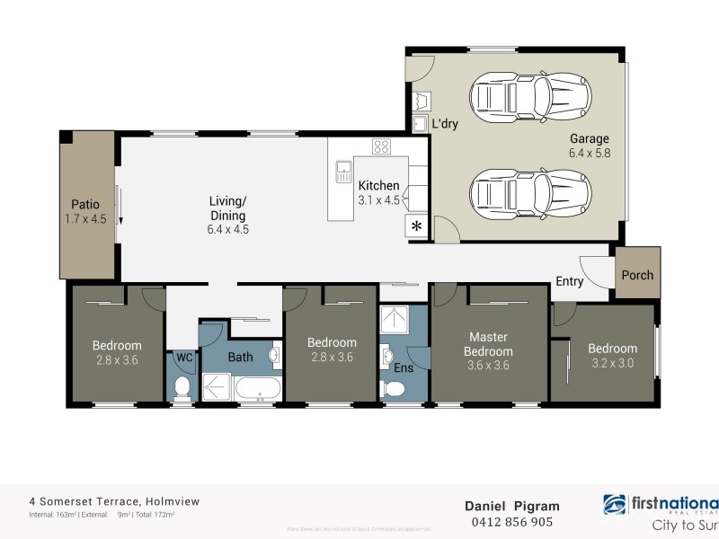 4 Somerset Terrace, Holmview QLD 4207 Floorplan