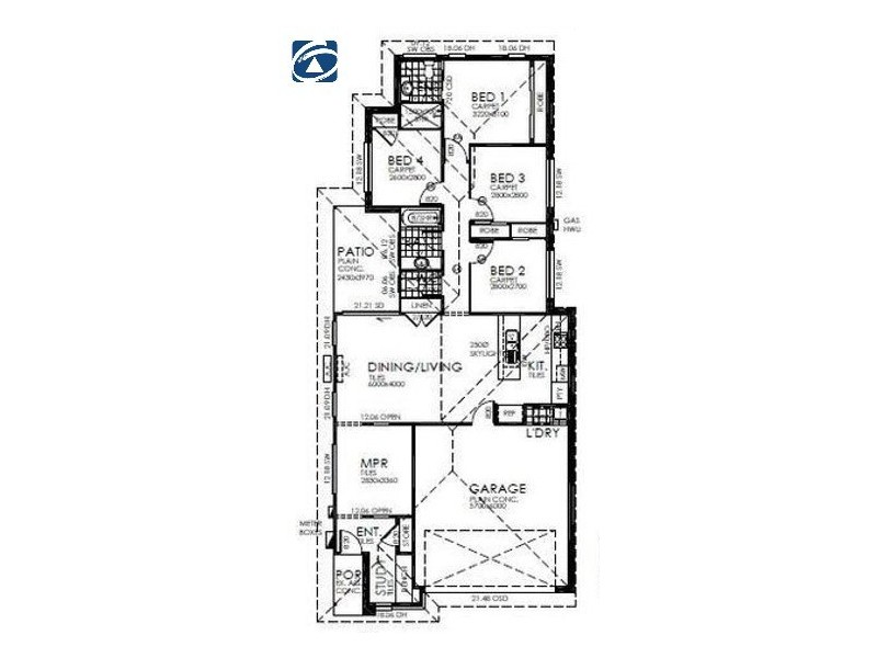 37 Killara Boulevard, Logan Reserve QLD 4133 Floorplan